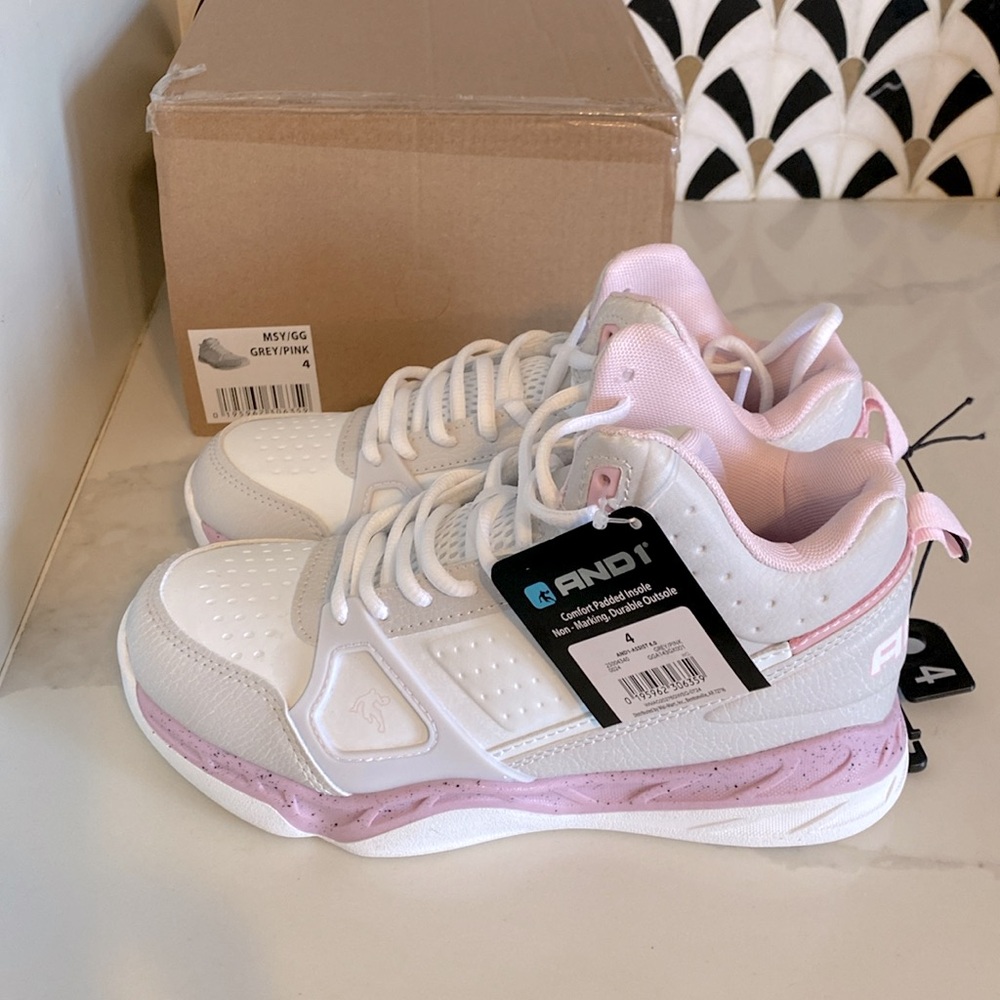 And1 - Assist 6.0 Grey / Pink Sneaker